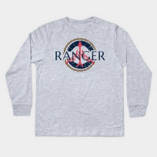 Ranger (worn out version) Kids Long Sleeve T-Shirt